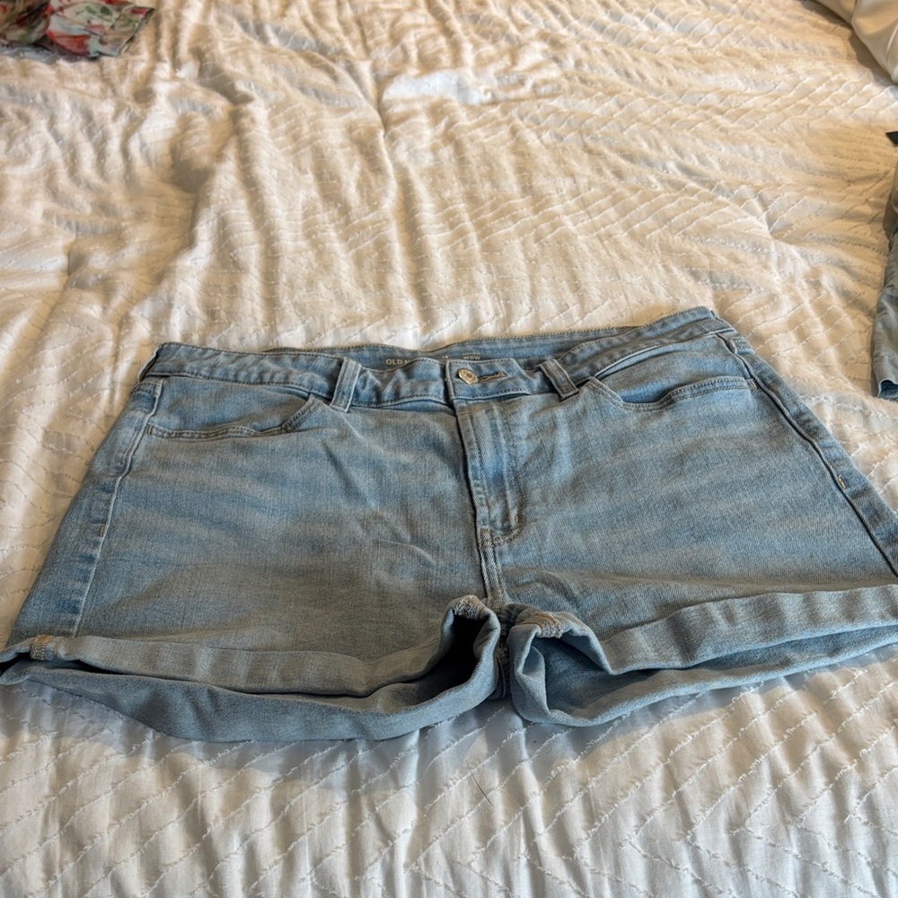 Old Navy Light Blue Jean Shorts
